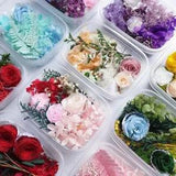 Dried Flowers 1Box DIY Aromatherapy Candle Making Epoxy Resin Mold Jewelry Decor