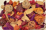 Potpourri Mix Lightly Scented Dried Flowers Leaves Balls Color Home Decoration