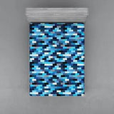Ethnic Geometry Fitted Sheet Cover with All-Round Elastic Pocket in 4 Sizes