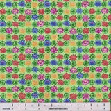 Flower of the Month July MINI WATER LILIES MULTI Northcott Fabric By FQ 1/4 YD