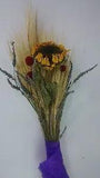 Dried Mixed Lavender sunflowers barley craspedie  bundle
