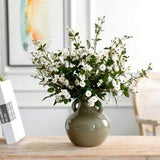 Realistic White Artificial Flowers: Perfect for All Seasons Home Decor, Luxurious Weddings, and Faux Flower Decorations