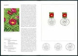 GERMANY FOLDER 2014/44 FLORA BLUMEN PFINGSTROSE FLOWERS PEONY