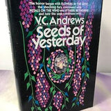 Vintage 1980's Seeds of Yesterday by V.C. Andrews Pocket Books Hardcover VC Andrews - Flowers in the Attic Series