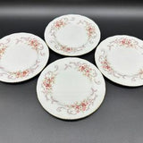 Paragon Rose Bouquet Bread Butter Plates(Set of 4) Bone China England