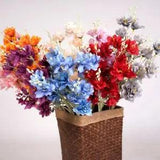 1pc Artificial Silk Peony Flower Bouquet Window Ornament Wedding Party Room Deco
