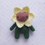 Sunflower Crocheted Stuffed Toy