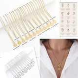 Flower Of The Birth Month Pendent Necklace Disc Coin Shape Charm Chain Jewelry