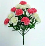 Pink & Cream Carnations 20