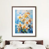 Orchids, Trendy wall art, Flower poster, Abstract flowers, Flower painting, Botanical print, Floral art, Flower market print
