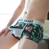 men's underwear printing boxer briefs Elephant Penis Pouch separation panties