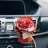 Handmade Mini Natural Dried Flower Bouquet - Car Accessories - Vent Clip Scent Diffuser - Perfume Decoration - Gifts