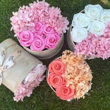 Preserved Long Lasting Roses, Valentine's Day gifts, Mothers Day Gifts for Her, Preserved roses box, Dried bouquet, Rose box,Forever flowers