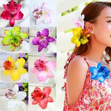 Fashion Beauty Bohemia Orchid Peony Flowers Hair Clips Hairpin Corsage Jewelry*