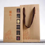 Natural Pu'er tea rose jasmine tea dragon pearl peony flower ball 6flavors 18pcs
