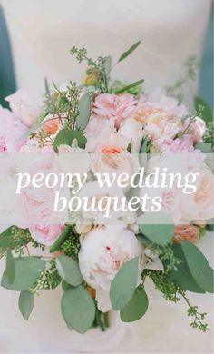 24 Romantic Peony Wedding Bouquets Flower Delivery
