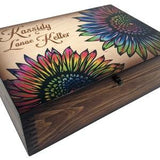 Custom Colorful Sunflower Memory Box