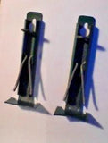 2 Up Seed Daisy Metal Flowerpot Holders, Green, UpSeedDaisy, Ships Anywhere Toda