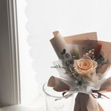 Mini Preserved flower bouquet (Honey Tea)