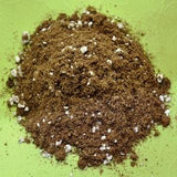 1qt - 4 dry quarts | Streptocarpus Plant Soil | Container Gardening Mix | Peat Moss Perlite Potting Mix | Hand Blended USA | New