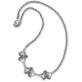 Orchid Jewelry Sterling Silver Orchid Bracelet Handmade Flower Jewelry OR3-3B