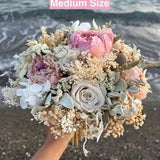 Peony Bouquet, Bridal bouquet, bridal accessories,bridal flower, wedding bouquet, Spring wedding  bouquet,dried bridal bouquet, Boho Bouquet