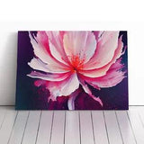 Carnation Flower Splash Vol.2 Abstract Canvas Print Wall Art Framed Large