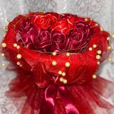 Satin Rose Bouquet