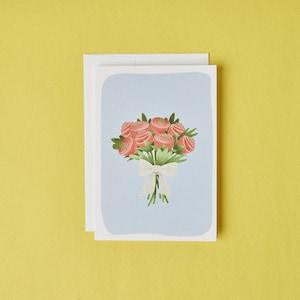 Ranunculus Greeting Card, In-house Designed Spring Stationery, Flower Note Card