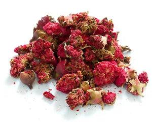 Dried Pomegranate Flower Whole, Red Flowers Craft Cake Decor Candle Tea Making