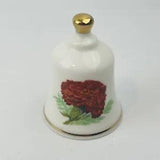 Danbury Mint Ohio Scarlet Carnation Official State Flower Bell Collection