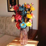 Home Furnishing Decoration Peony Artificial Flowers Length 63cm