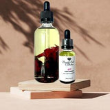 Body Oil - Infused with Sunflower Seed Oil, Vegan Body Oil, Organic Massage Oil, 100% All Natural