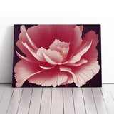 Animated Carnation Flower Canvas Print Wall Art Framed Picture Home Decor Large