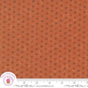 Moda CLOVER BLOSSOM FARM 9717 17 Orange Tiger Lily  KANSAS TROUBLES Quilt Fabric