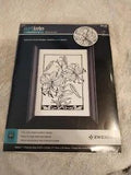 Artiste Zweigart BLACKWORK LILIES Counted Cross Stitch Kit NEW! ~7x9" Embroidery