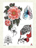 spider sexy girl peony flower large 8.25