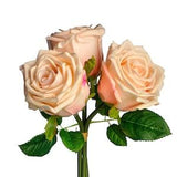 Real Touch Roses Bridal Bouquet for Brides Wedding Decor Floral Craft Supplies For Floral Arrangements Artificial Silk Flowers