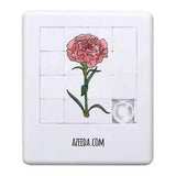 'Carnation Flower' Sliding Puzzle (PZ00023130)