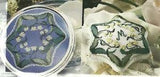 Lily of the Valley Jar lid & Pillow Cross Stitch Pattern CHART from a magazine