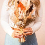 Dried Natural Minar Rose Floral Bouquet/25