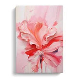 Carnation Flower Action No.2 Canvas Print Wall Art Framed Decor Picture Large