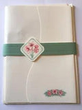 Pink Lily- 3 Card Set Pop Up Greeting Cards W/ Envelopes By Structural Graphics