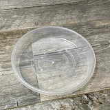 6??? round clear plant pot saucer, drip saucer for pots, sturdy clear plant saucer, plant tray, drainage saucer for plant pots