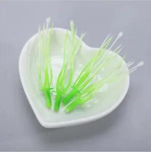 Artificial Silk Flower Lily Core Accessories Plastic Water Plant Home Decoration