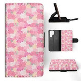 FLIP CASE FOR SAMSUNG GALAXY|PEONIES FLOWER ROSE PATTERN