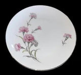 Royal Court Pink Carnation Flower Fine China  Japan 10-1/4" Dinner Plate