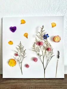 Dreamy Tree - Dried Flowers on Canvas (Free drop off if you live nearby)