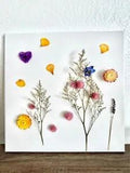 Dreamy Tree - Dried Flowers on Canvas (Free drop off if you live nearby)