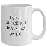 Orchid coffee mug, orchid whisperer, orchid mom, orchid dad, orchid lover mug, orchid grower mug, orchid collector gift, plant lover gift